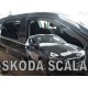 Ανεμοθραύστες για Skoda SCALA 5D (2019+) - 4 τμχ εμπρός και πίσω