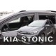 Ανεμοθραύστες για KIA STONIC (2017+)  5 πορτο - 4 τμχ. εμπρός και πίσω