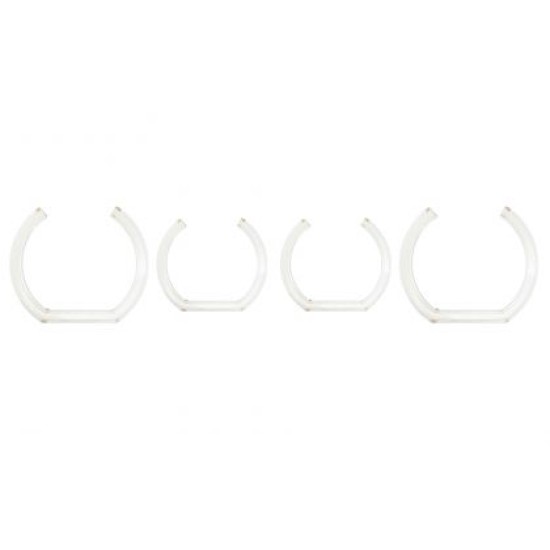 Δαχτυλίδια angel eyes για  BMW F30 - U-Design Crystal λευκά