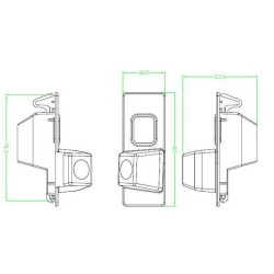 Bizzar Opel Mokka Κάμερα Οπισθοπορείας Bizzar Opel Mokka Κάμερα Οπισθοπορείας