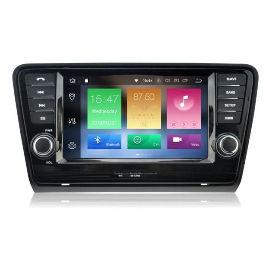 Bizzar Skoda Octavia A7 Android 9.0 Pie 4core Navigation Multimedia