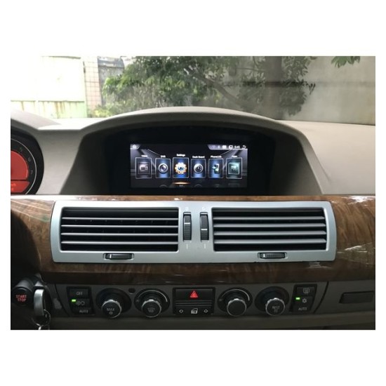 BMW 7er E65/66 Android Navigation Multimedia 8.8" Black Panel