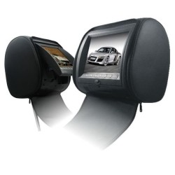 7" Προσκέφαλο DVD/USB player σε Μαύρο Χρώμα με φερμουάρ (τεμάχιο) 7" Προσκέφαλο DVD/USB player σε Μαύρο Χρώμα με φερμουάρ (τεμάχιο)