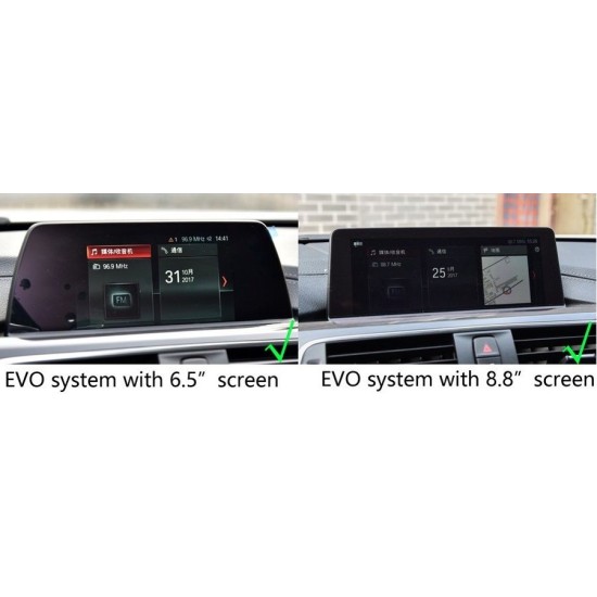 Bizzar Plus Edition BMW EVO System 3er/4er(F30/F32) Android13 (8+128GB) Navigation Multimedia 10.25" HD Black Panel