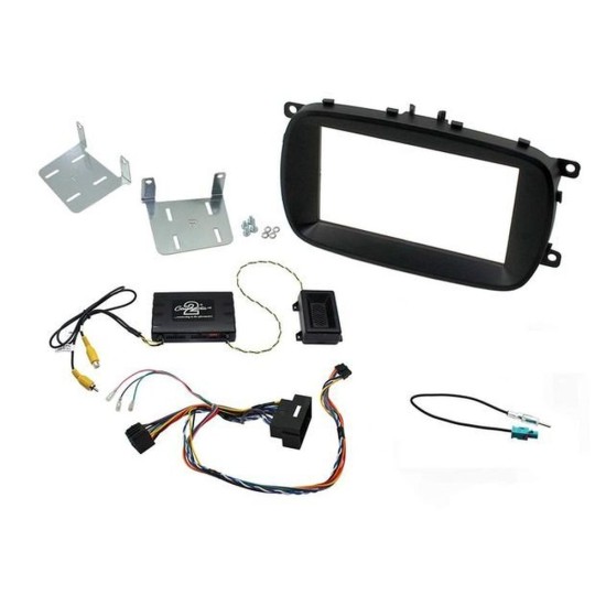 Connects2 Fiat 500X Kit 2DIN Facia Plate Connects2 Fiat 500X Kit 2DIN Facia Plate