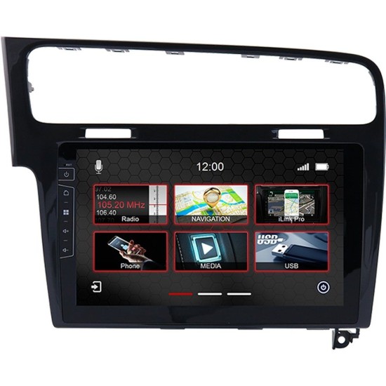 Dynavin X Series VW Golf 7 10" Tablet Style Piano Black