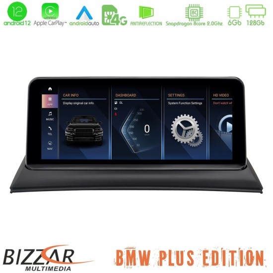 BMW Χ3 series Ε83 Android12 8Core (6+128GB) Navigation Multimedia 10.25" Black Panel