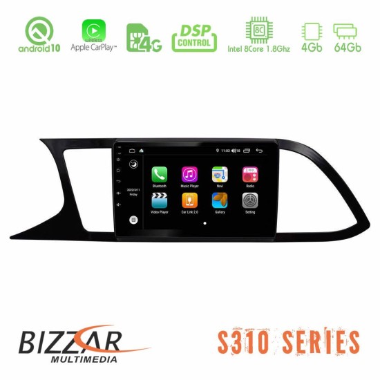 Bizzar S310 Seat Leon 2013 – 2019 Car Pad 9" Android 10 Multimedia Station