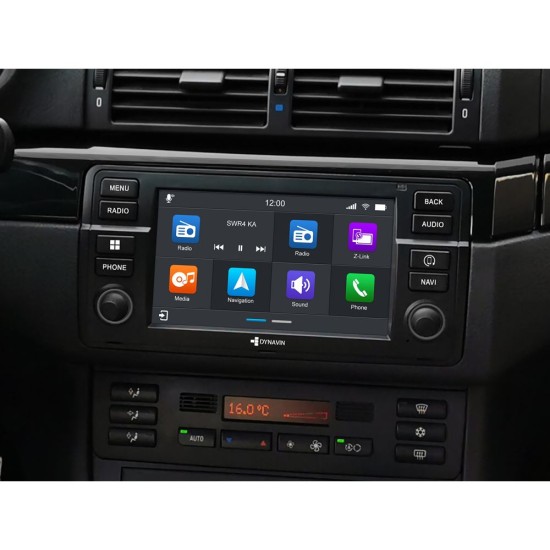 Dynavin D9 Series Οθόνη BMW 3 Series E46 7" Android11 Navigation Multimedia Station