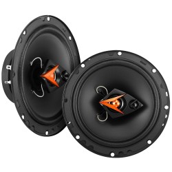 Cadence IQ Series IQ653GE 6.5″ 3-Way Coaxial Car Audio Speakers | 50W RMS, 125W Peak Power