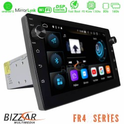 Bizzar FR4 Series 4Core Android12 2+16GB Navigation Multimedia Tablet 10" (1DIN)