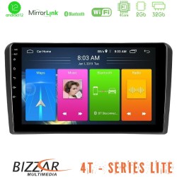 Bizzar 4T Series Audi A3 8P 4Core Android13 2+32GB Navigation Multimedia Tablet 9" Bizzar 4T Series Audi A3 8P 4Core Android13 2+32GB Navigation Multimedia Tablet 9"