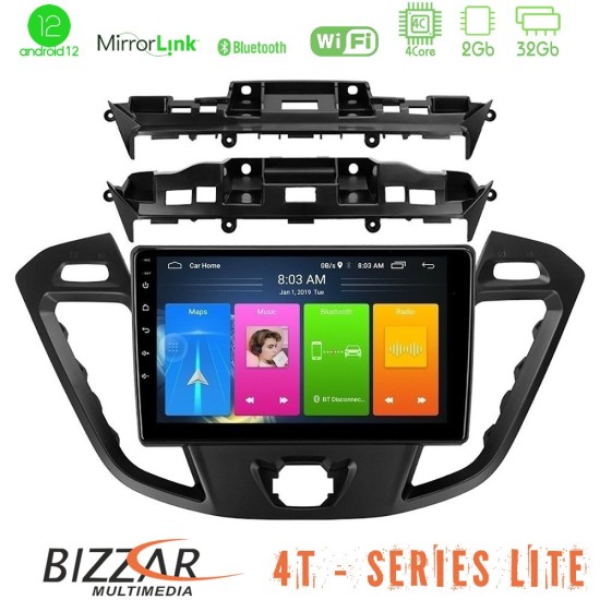 Bizzar 4T Series Ford Transit Custom/Tourneo Custom 4Core Android13 2+32GB Navigation Multimedia Tablet 9"