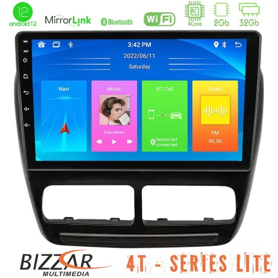 Bizzar 4T Series Fiat Doblo / Opel Combo 2010-2014 4Core Android13 2+32GB Navigation Multimedia Tablet 9"