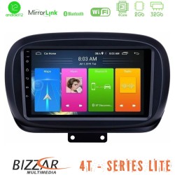 Bizzar 4T Series Fiat 500X 4Core Android13 2+32GB Navigation Multimedia Tablet 9" Bizzar 4T Series Fiat 500X 4Core Android13 2+32GB Navigation Multimedia Tablet 9"