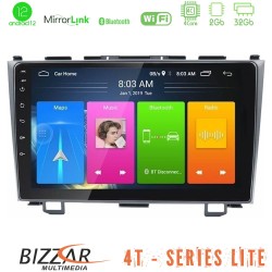 Bizzar 4T Series Honda CRV 4Core Android13 2+32GB Navigation Multimedia Tablet 9"