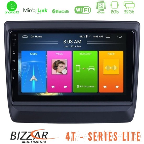 Bizzar 4T Series Isuzu D-MAX 2020-2023 4Core Android13 2+32GB Navigation Multimedia Tablet 9"