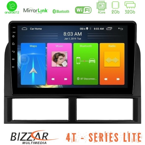 Bizzar 4T Series Jeep Grand Cherokee 1999-2004 4Core Android13 2+32GB Navigation Multimedia Tablet 9"