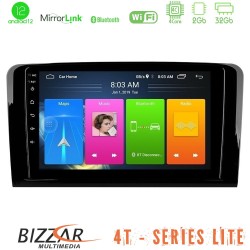 Bizzar 4T Series Mercedes ML/GL Class 4Core Android13 2+32GB Navigation Multimedia Tablet 9" Bizzar 4T Series Mercedes ML/GL Class 4Core Android13 2+32GB Navigation Multimedia Tablet 9"
