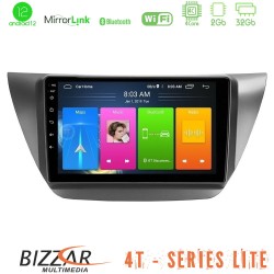 Bizzar 4T Series Mitsubishi Lancer 2004 – 2008 4Core Android13 2+32GB Navigation Multimedia Tablet 9"