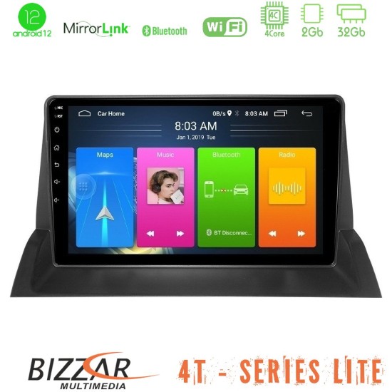 Bizzar 4T Series Mazda 6 2002-2006 4Core Android13 2+32GB Navigation Multimedia Tablet 10"