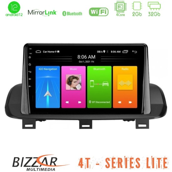 Bizzar 4T Series Nissan Qashqai J12 & X-Trail T33 4Core Android13 2+32GB Navigation Multimedia Tablet 10"