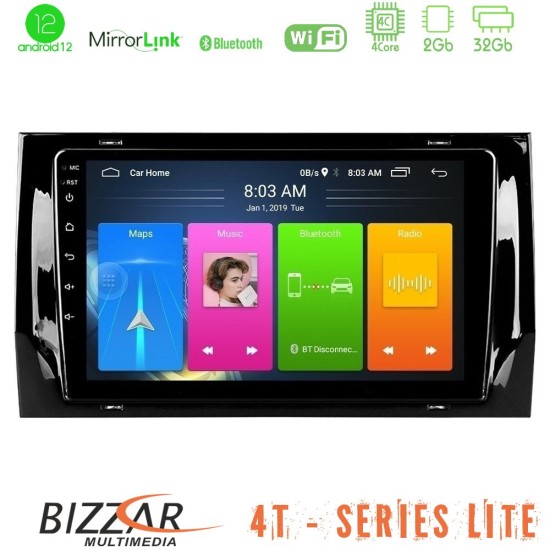 Bizzar 4T Series Skoda Kodiaq 2017-> 4Core Android13 2+32GB Navigation Multimedia Tablet 10"