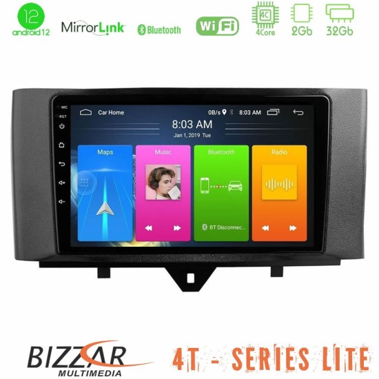 Bizzar 4T Series Smart 451 Facelift 4Core Android13 2+32GB Navigation Multimedia Tablet 9"