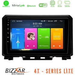 Bizzar 4T Series Suzuki Jimny 2018-2022 4Core Android13 2+32GB Navigation Multimedia Tablet 9" Bizzar 4T Series Suzuki Jimny 2018-2022 4Core Android13 2+32GB Navigation Multimedia Tablet 9"