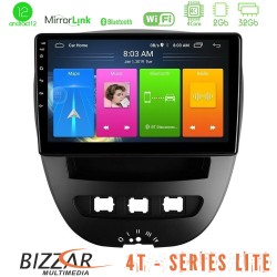 Bizzar 4T Series Toyota Aygo/Citroen C1/Peugeot 107 4Core Android13 2+32GB Navigation Multimedia Tablet 10" Bizzar 4T Series Toyota Aygo/Citroen C1/Peugeot 107 4Core Android13 2+32GB Navigation Multimedia Tablet 10"