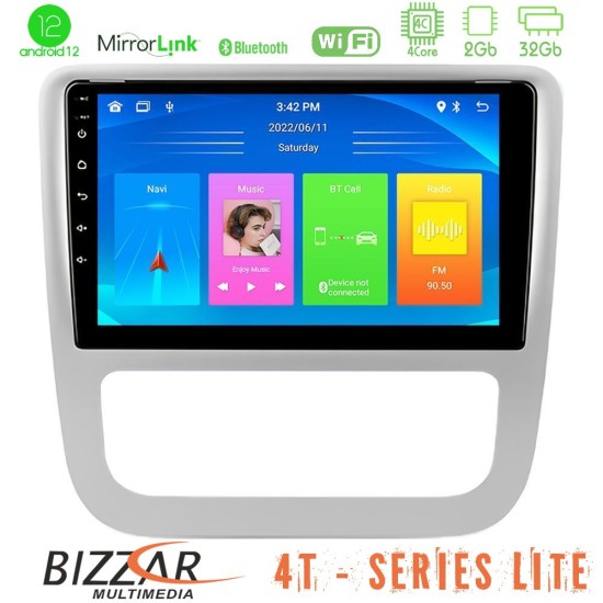 Bizzar 4T Series VW Scirocco 2008-2014 4Core Android13 2+32GB Navigation Multimedia Tablet 9"