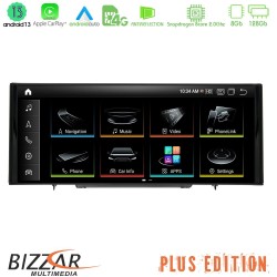 Bizzar Plus Edition Audi A1 (8X) 2010-2018 Android13 8Core (8+128GB) Navigation Multimedia 10.25" HD Anti-reflection Bizzar Plus Edition Audi A1 (8X) 2010-2018 Android13 8Core (8+128GB) Navigation Multimedia 10.25" HD Anti-reflection