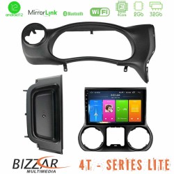 Bizzar 4T Series Jeep Wrangler 2014-2017 4core Android13 2+32GB Navigation Multimedia Tablet 10"