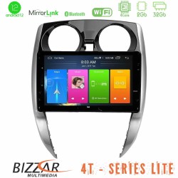 Bizzar 4T Series Nissan Note 2013-2018 4core Android13 2+32GB Navigation Multimedia Tablet 10"