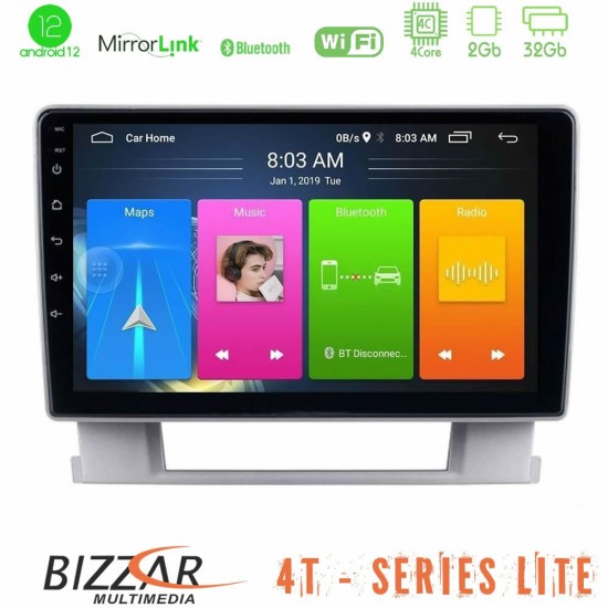 Bizzar 4T Series Opel Astra J 2010-2014 4core Android13 2+32GB Navigation Multimedia Tablet 9"