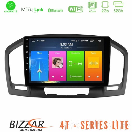 Bizzar 4T Series Opel Insignia 2008-2013 4core Android13 2+32GB Navigation Multimedia Tablet 9"