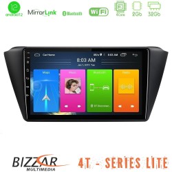 Bizzar 4T Series Skoda Fabia 2015-2021 4Core Android13 2+32GB Navigation Multimedia Tablet 9" Bizzar 4T Series Skoda Fabia 2015-2021 4Core Android13 2+32GB Navigation Multimedia Tablet 9"