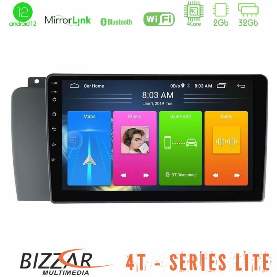 Bizzar 4T Series Volvo S60 2004-2009 4core Android13 2+32GB Navigation Multimedia Tablet 9"