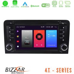 Bizzar OEM Audi A3 8P 4core Android12 2+32GB Navigation Multimedia Deckless 7" με Carplay/AndroidAuto Bizzar OEM Audi A3 8P 4core Android12 2+32GB Navigation Multimedia Deckless 7" με Carplay/AndroidAuto