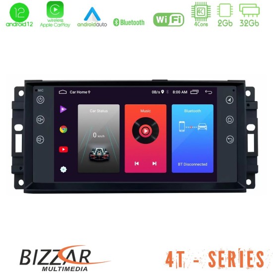 Bizzar OEM Jeep 4core Android12 2+32GB Navigation Multimedia Deckless 7" με Carplay/AndroidAuto