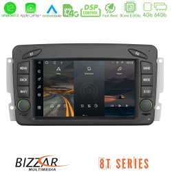 Bizzar OEM Mercedes C Class/CLK Class (W203/W209) 8core Android12 4+64GB Navigation Multimedia Deckless 7" με Carplay/AndroidAuto Bizzar OEM Mercedes C Class/CLK Class (W203/W209) 8core Android12 4+64GB Navigation Multimedia Deckless 7" με Carplay/AndroidAuto