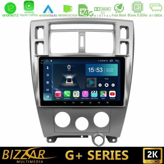 Bizzar G+ Series Hyundai Tucson 8core Android12 6+128GB Navigation Multimedia Tablet 10"