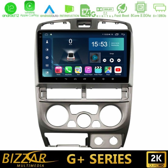 Bizzar G+ Series Isuzu D-Max 2004-2006 8core Android12 6+128GB Navigation Multimedia Tablet 9"