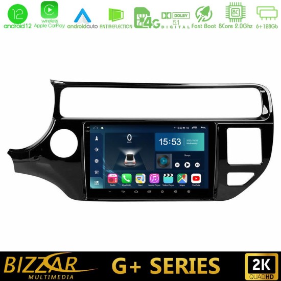 Bizzar G+ Series Kia Rio 2015-2017 8core Android12 6+128GB Navigation Multimedia Tablet 9"