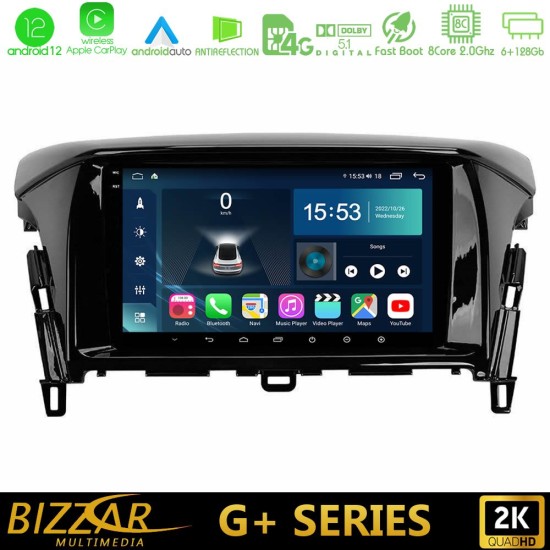 Bizzar G+ Series Mitsubishi Eclipse Cross 8core Android12 6+128GB Navigation Multimedia Tablet 9"