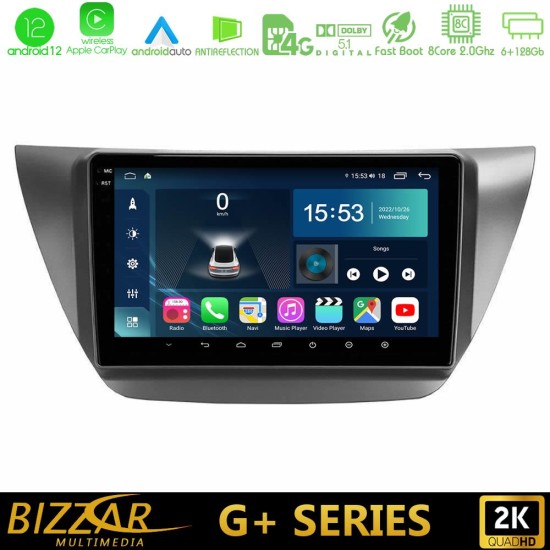 Bizzar G+ Series Mitsubishi Lancer 2004 – 2008 8core Android12 6+128GB Navigation Multimedia Tablet 9"