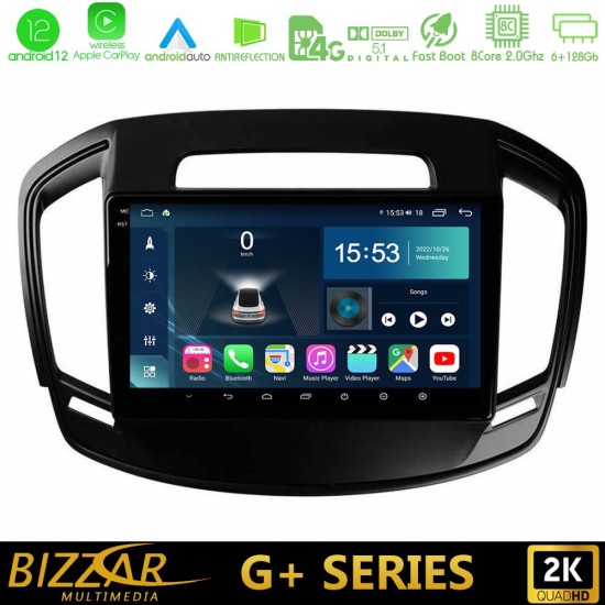 Bizzar G+ Series Opel Insignia 2014-2017 8core Android12 6+128GB Navigation Multimedia Tablet 9"