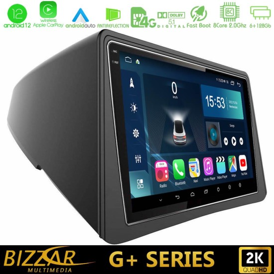 Bizzar G+ Series Opel Mokka 8core Android12 6+128GB Navigation Multimedia Tablet 9"