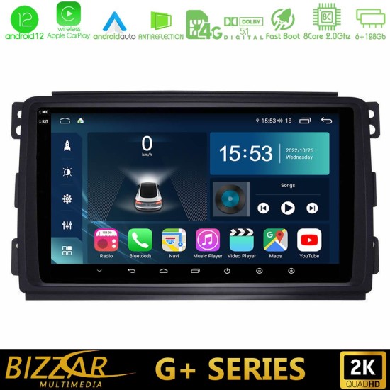 Bizzar G+ Series Smart 451 8core Android12 6+128GB Navigation Multimedia Tablet 9"