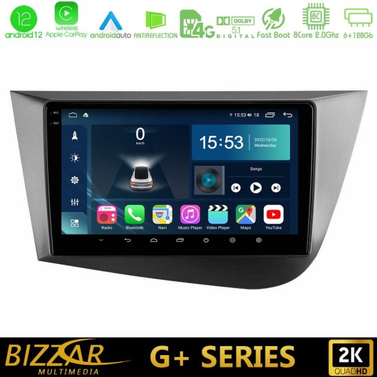 Bizzar G+ Series Seat Leon 8core Android12 6+128GB Navigation Multimedia Tablet 9"